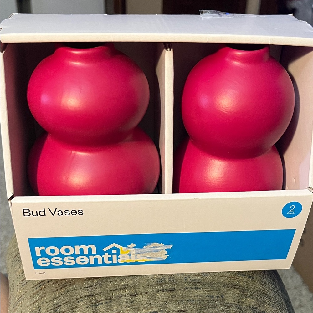 Room Essentials Red Bud Vases